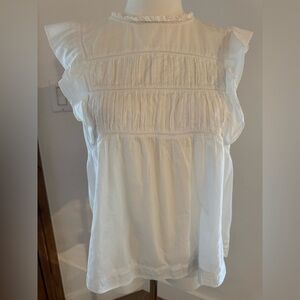 Rails brand soft cotton white shirt size medium. Perfect conditions.